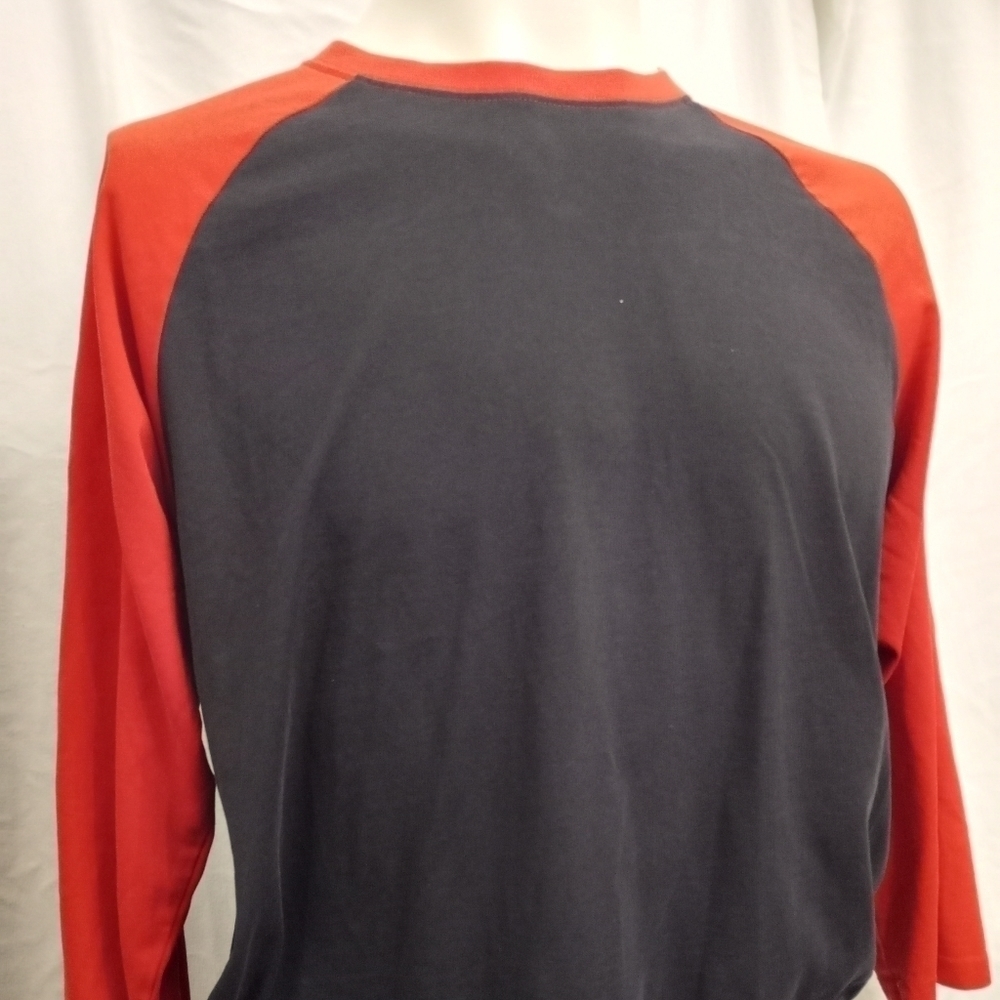 NIKE Dri-Fit Baseball Jersey Style T-shirt Men's Large